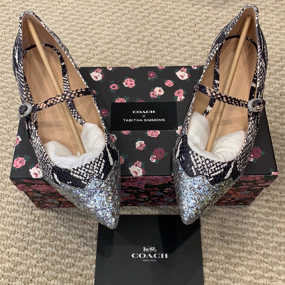 Coach x Tabitha Simmons Harriette Mary Jane Flats - Picture 5 of 9
